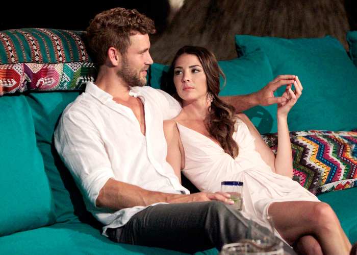 Nick and Jen on Bachelor in Paradise.
