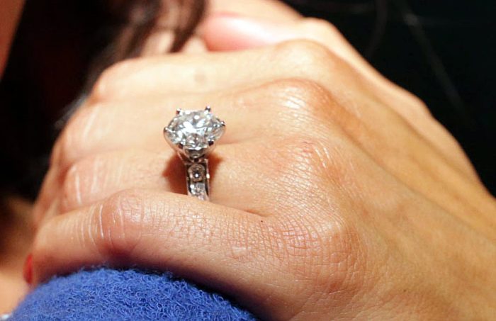 Nikki Bella John Cena engagement ring