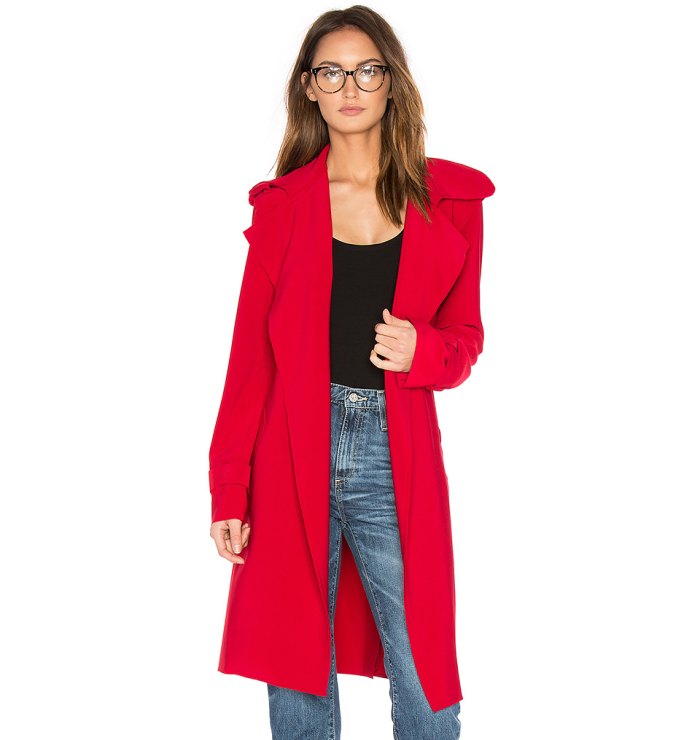 Kelly Rowland's Stunning Red Coat: Shop the Look | Us Weekly