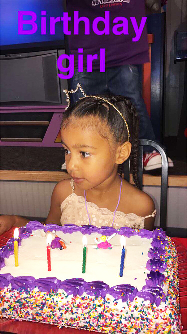 North West birthday