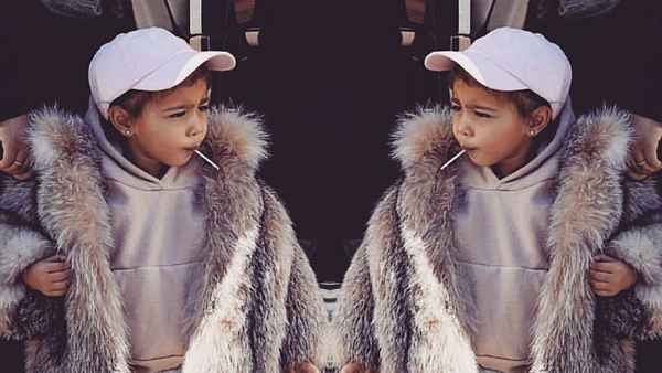 Kim Kardashian's daughter North West