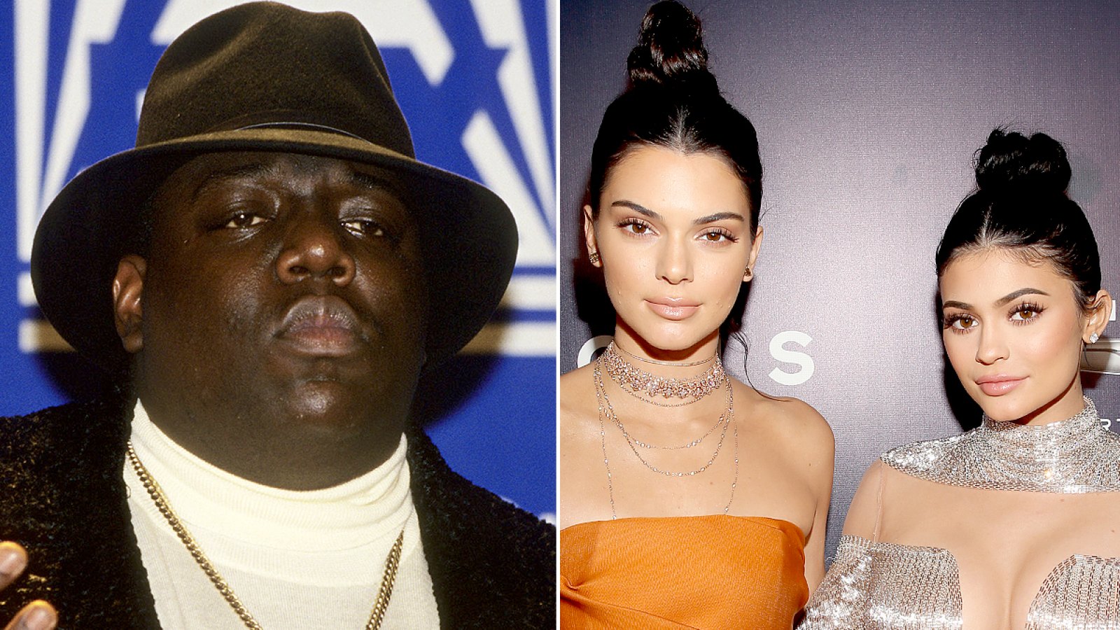 Notorious B.I.G. and Kendall and Kylie Jenner