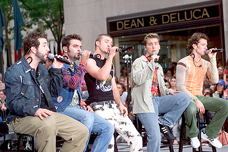 nsync today show 2001