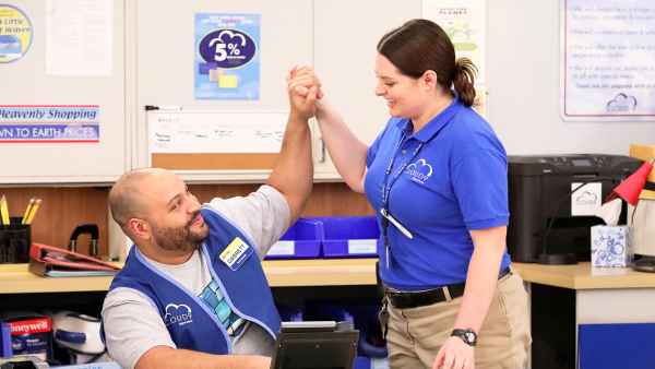 Colton Dunn and Lauren Ash