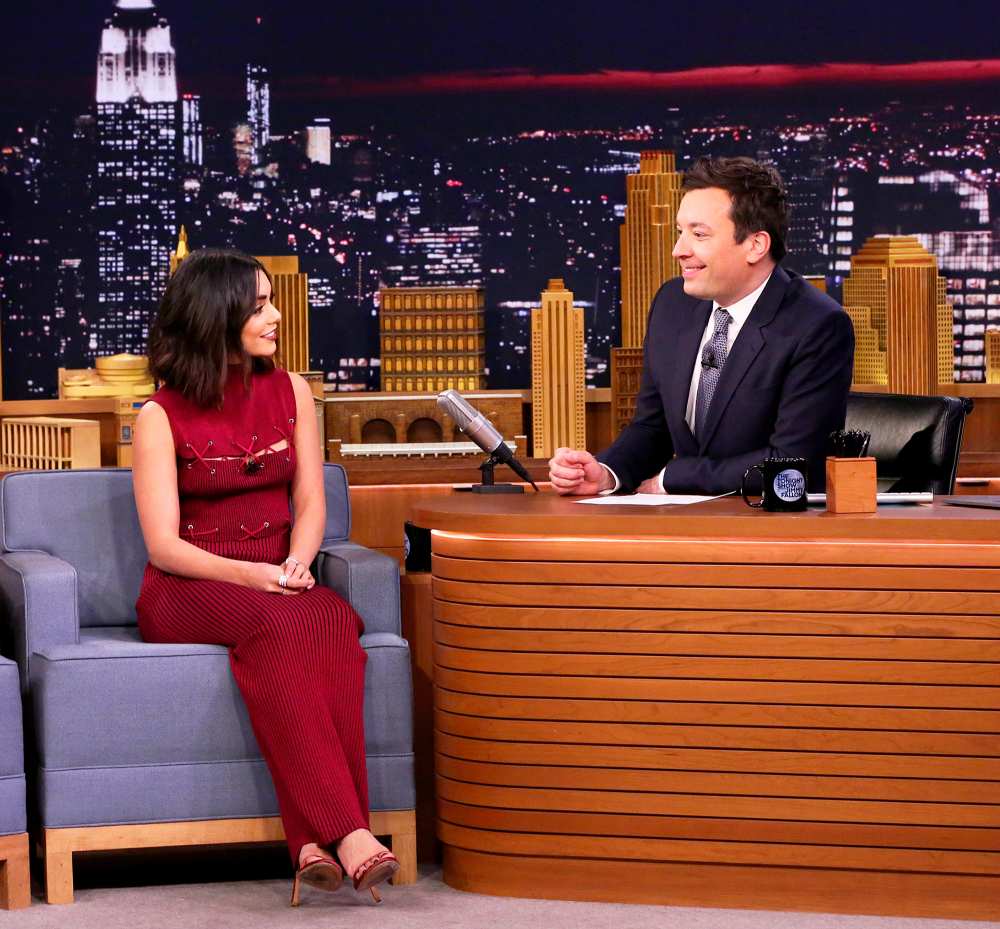 Vanessa Hudgens and Jimmy Fallon