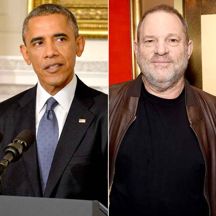 President Obama Says He and Wife Michelle Are 'Disgusted" by Harvey Weinstein Allegations