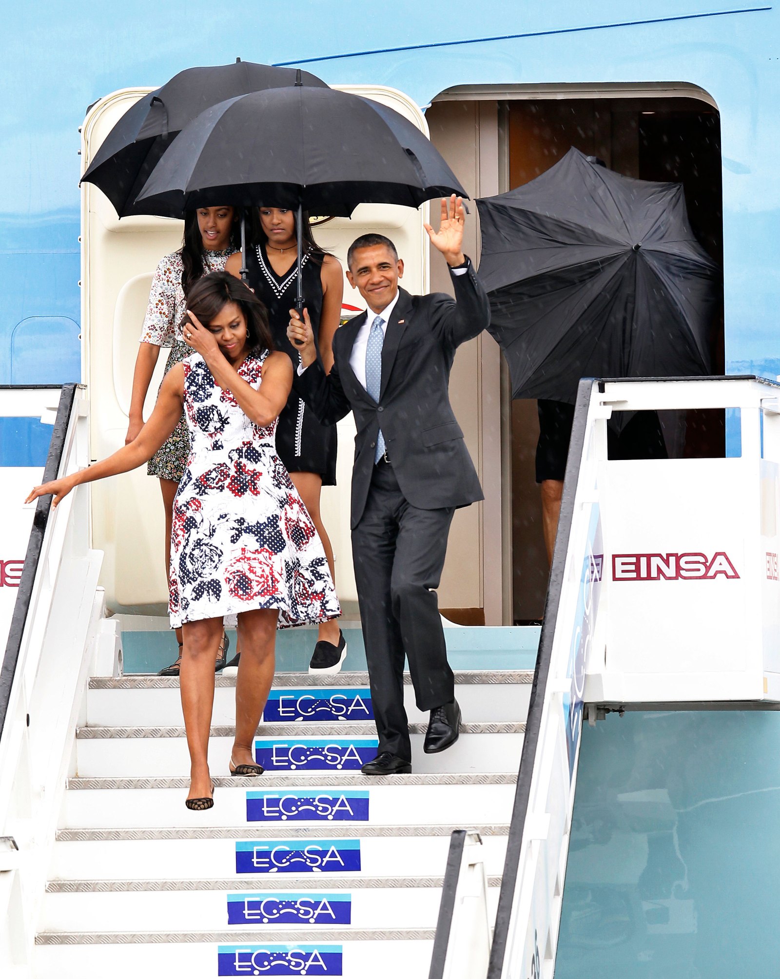Michelle Sasha And Malia Obama S Cuba Visit Dresses All The Details