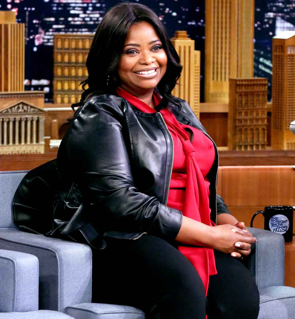 Octavia Spencer during an interview on The Tonight Show with Jimmy Fallon, March 2, 2017