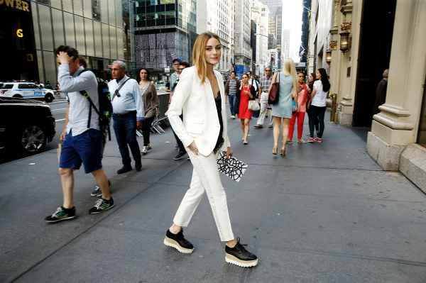 Olivia Palermo’s Crisp White Pantsuit: Get Her Look for Less | Us Weekly
