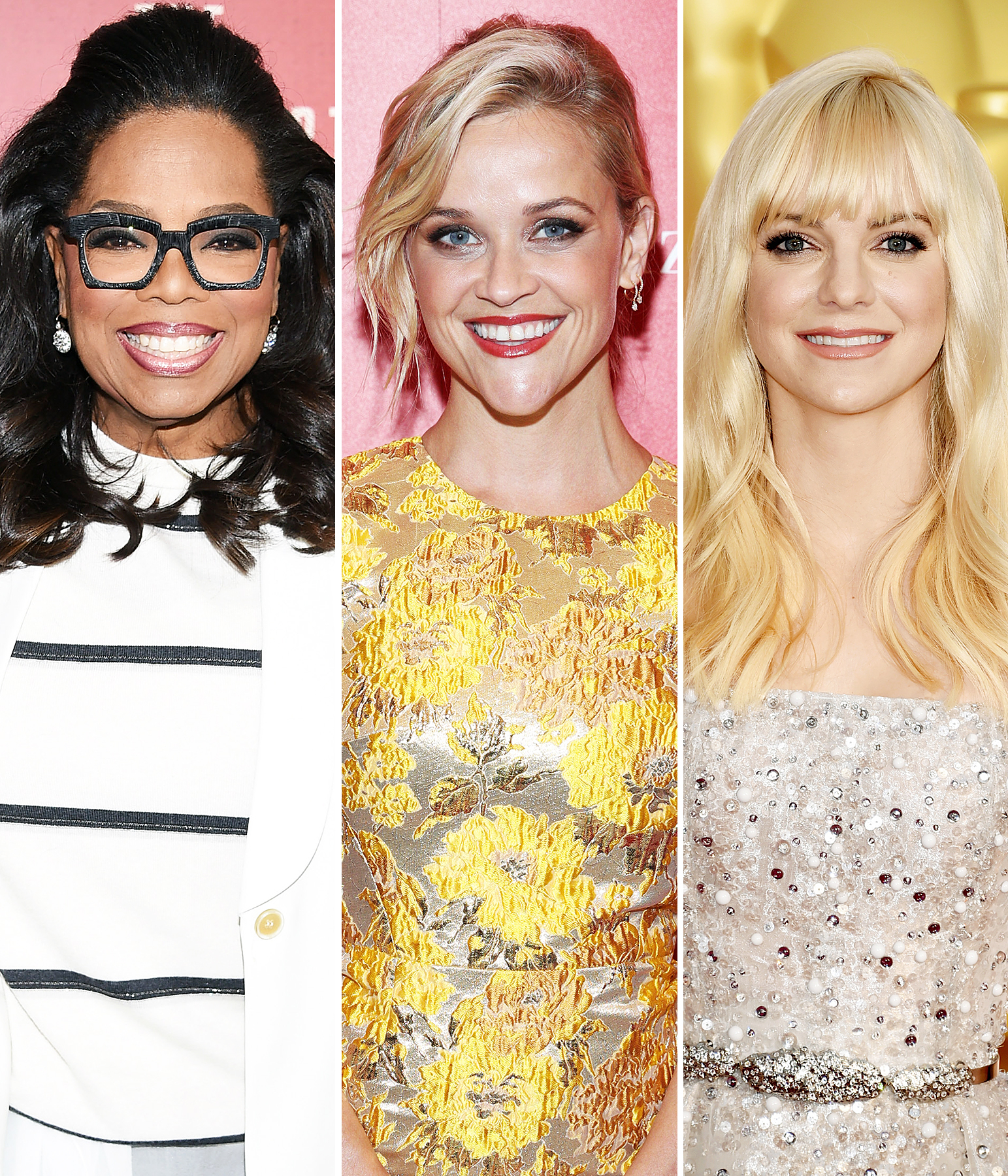 Oprah Winfrey Reese Witherspoon Anna Faris