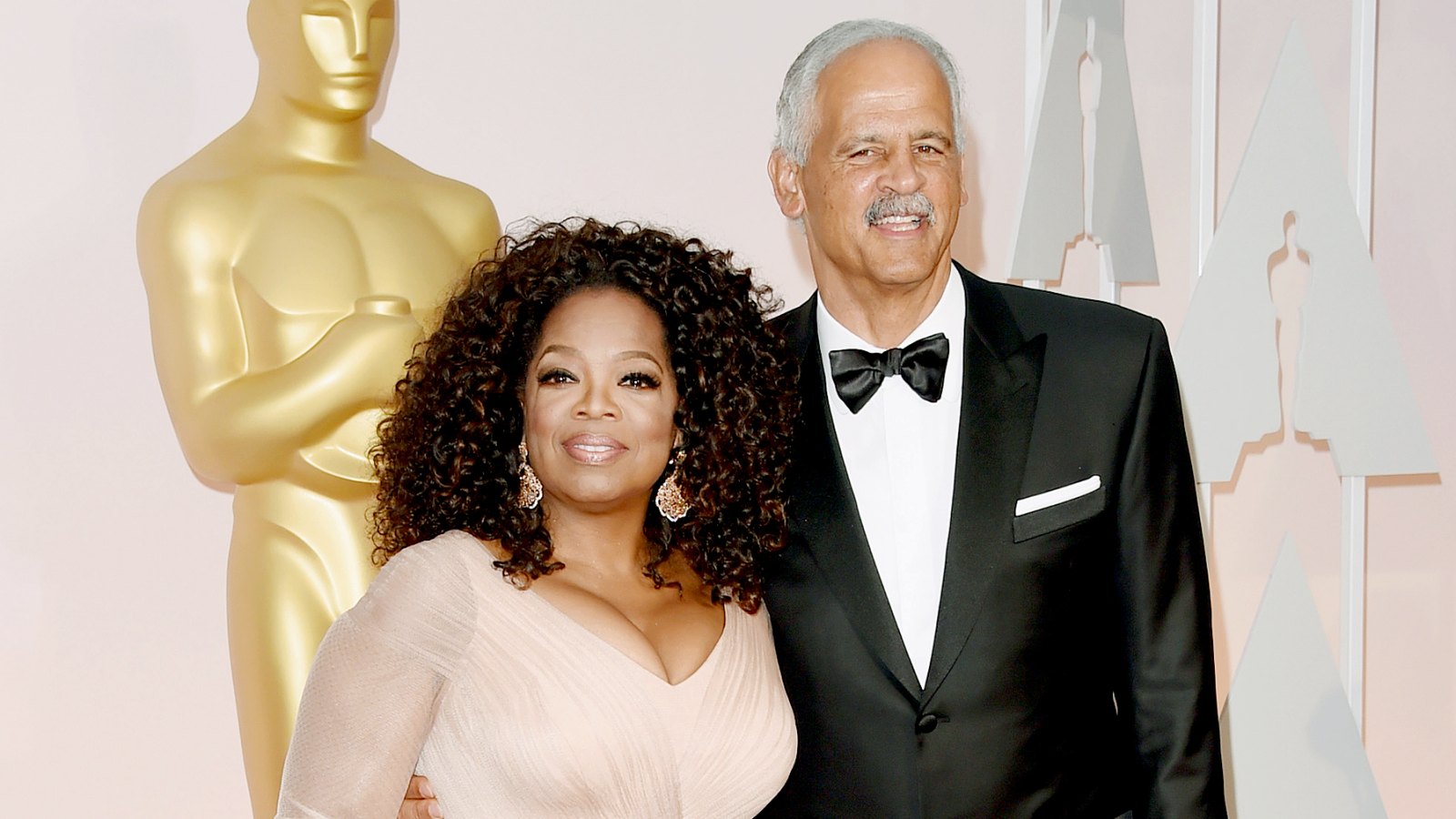 Oprah Winfrey and Stedman Graham attend the 87th Annual Academy Awards at Hollywood & Highland Center on February 22, 2015 in Hollywood, California.