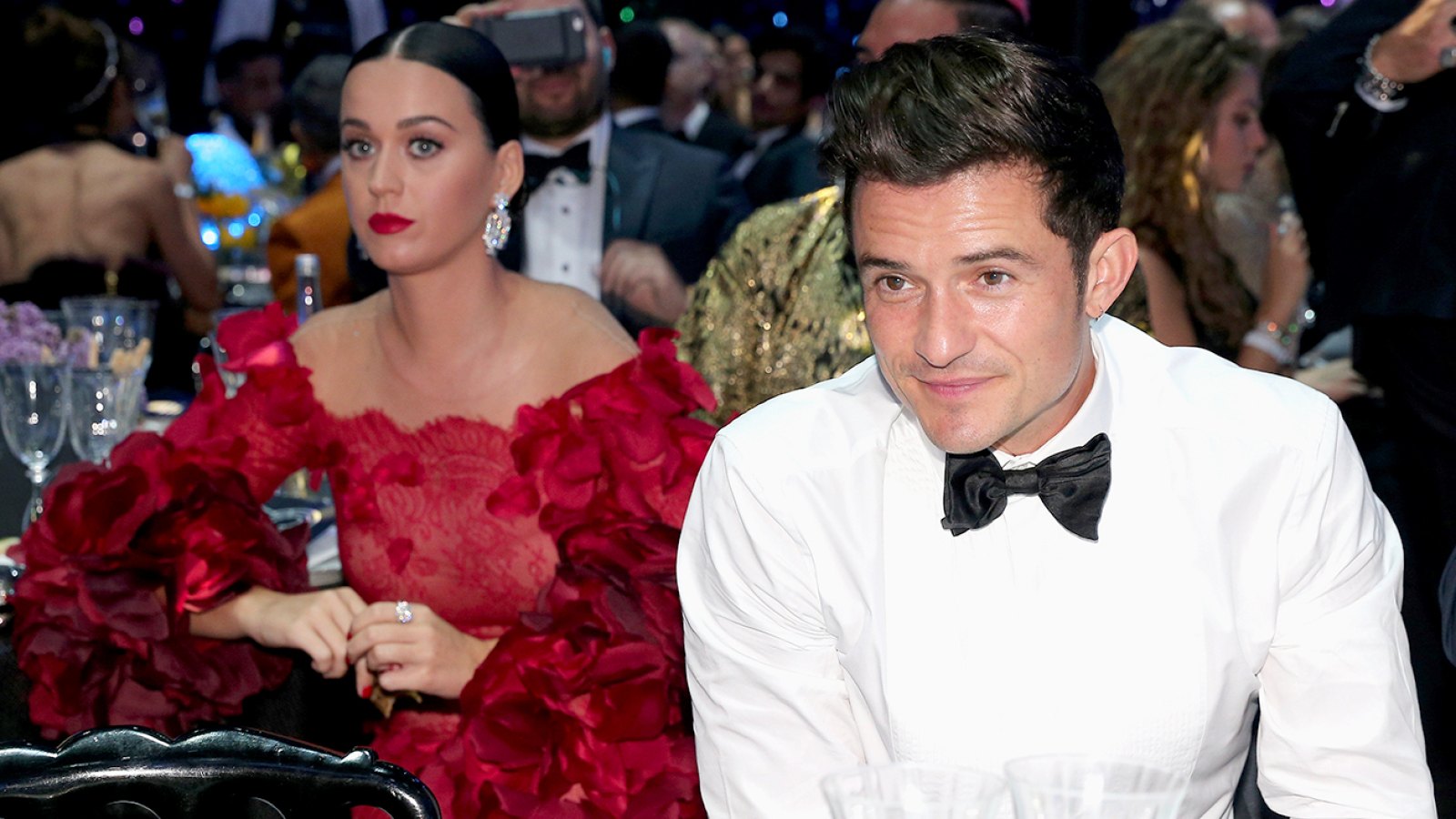 Katy Perry and Orlando Bloom attend the amfAR's 23rd Cinema Against AIDS Gala at the Hotel du Cap-Eden-Roc on May 19, 2016 in Cap d'Antibes, France.