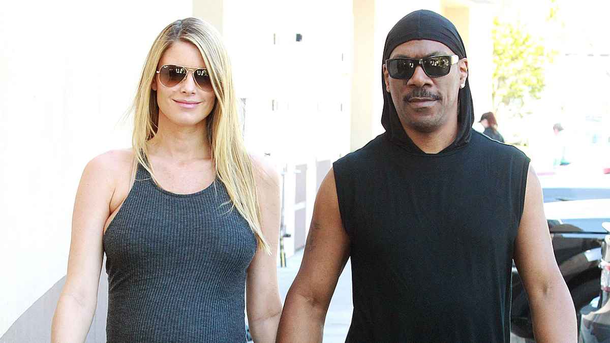 Paige Butcher and Eddie Murphy