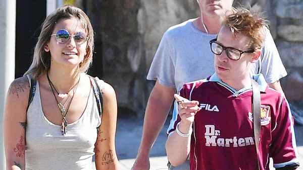 Macaulay Culkin and Paris Jackson