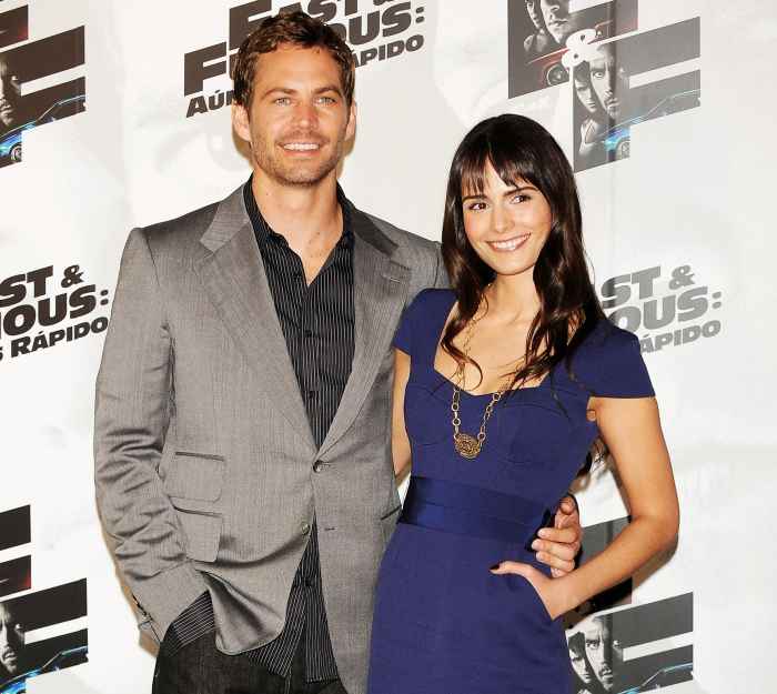 Paul Walker and Jordana Brewster attend Fast and Furious photocall at the Santo Mauro Hotel on March 25, 2009 in Madrid, Spain.