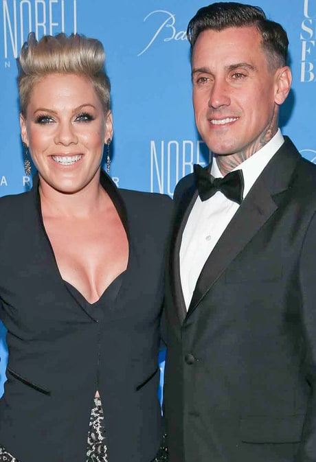 Pink is pregnant with her second child with husband Carey Hart