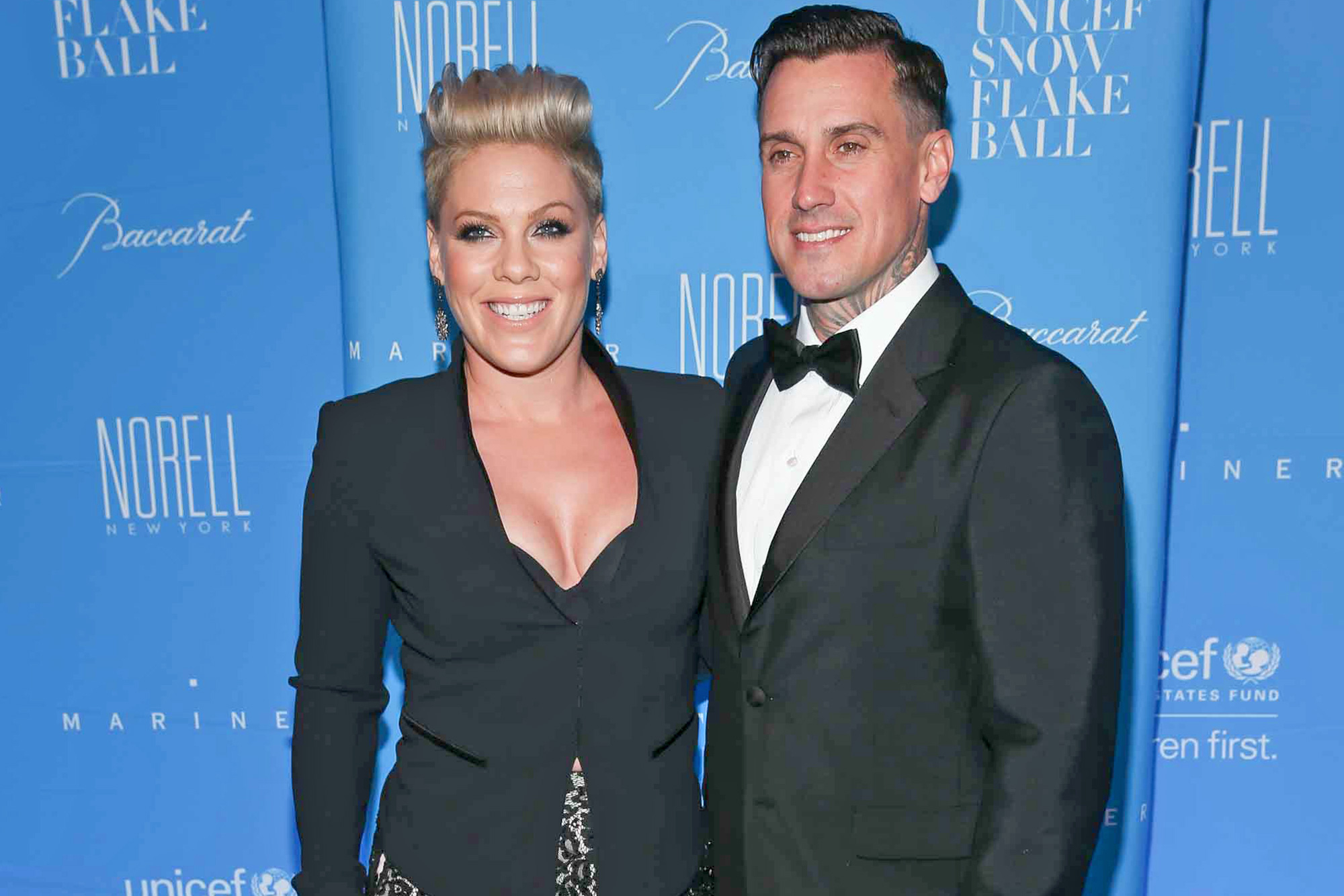 Pink and Carey Hart