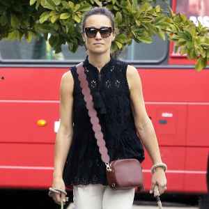 Pippa Middleton Kate Spade walking dogs