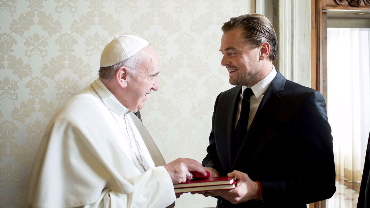 Leonardo Dicaprio Pope