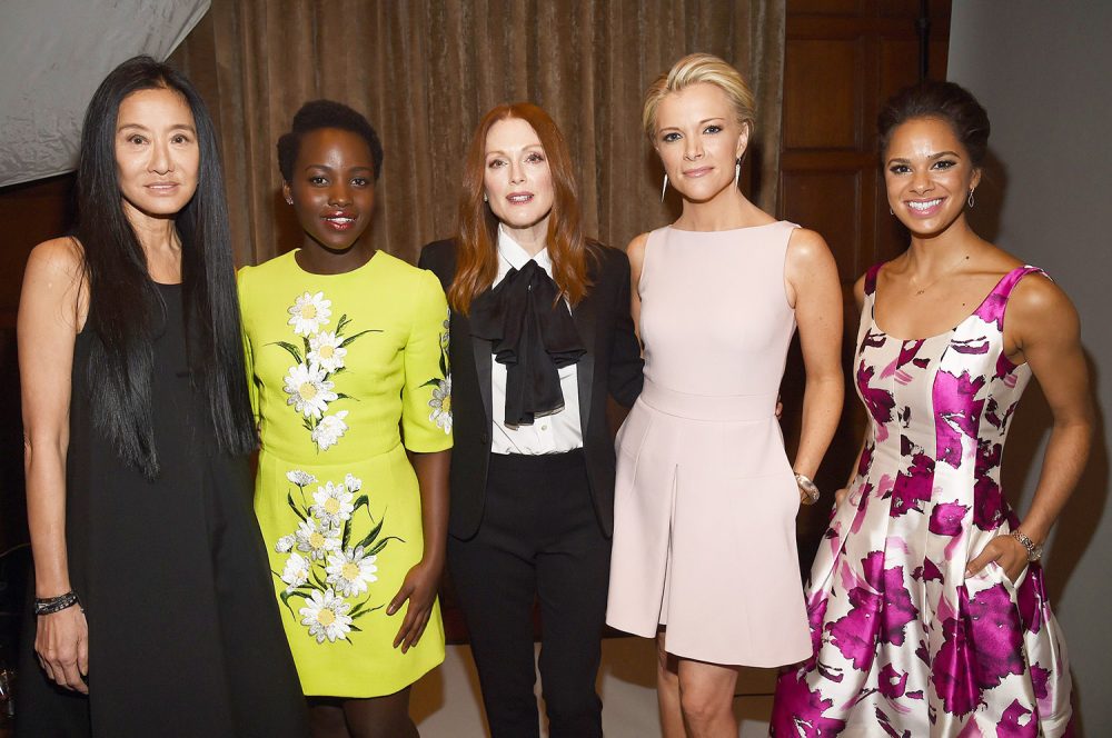 Vera Wang, Lupita Nyong'o, Julianne Moore, Megyn Kelly and Misty Copeland (from left)