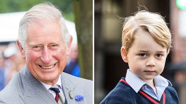 Prince Charles Prince George first day of school