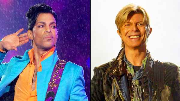 Prince and David Bowie