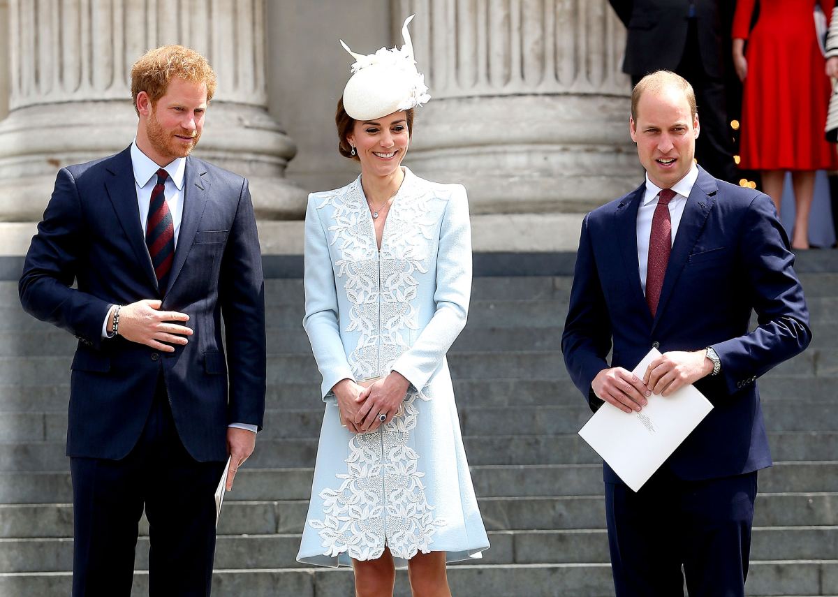 Duchess Kate Stuns in Blue at Queen Elizabeth's 90th Birthday ...