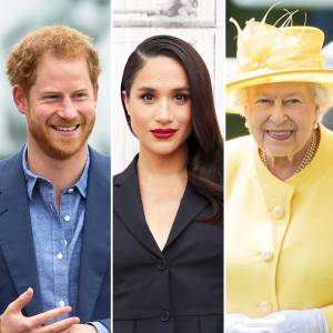 Prince Harry Meghan Markle Queen Elizabeth
