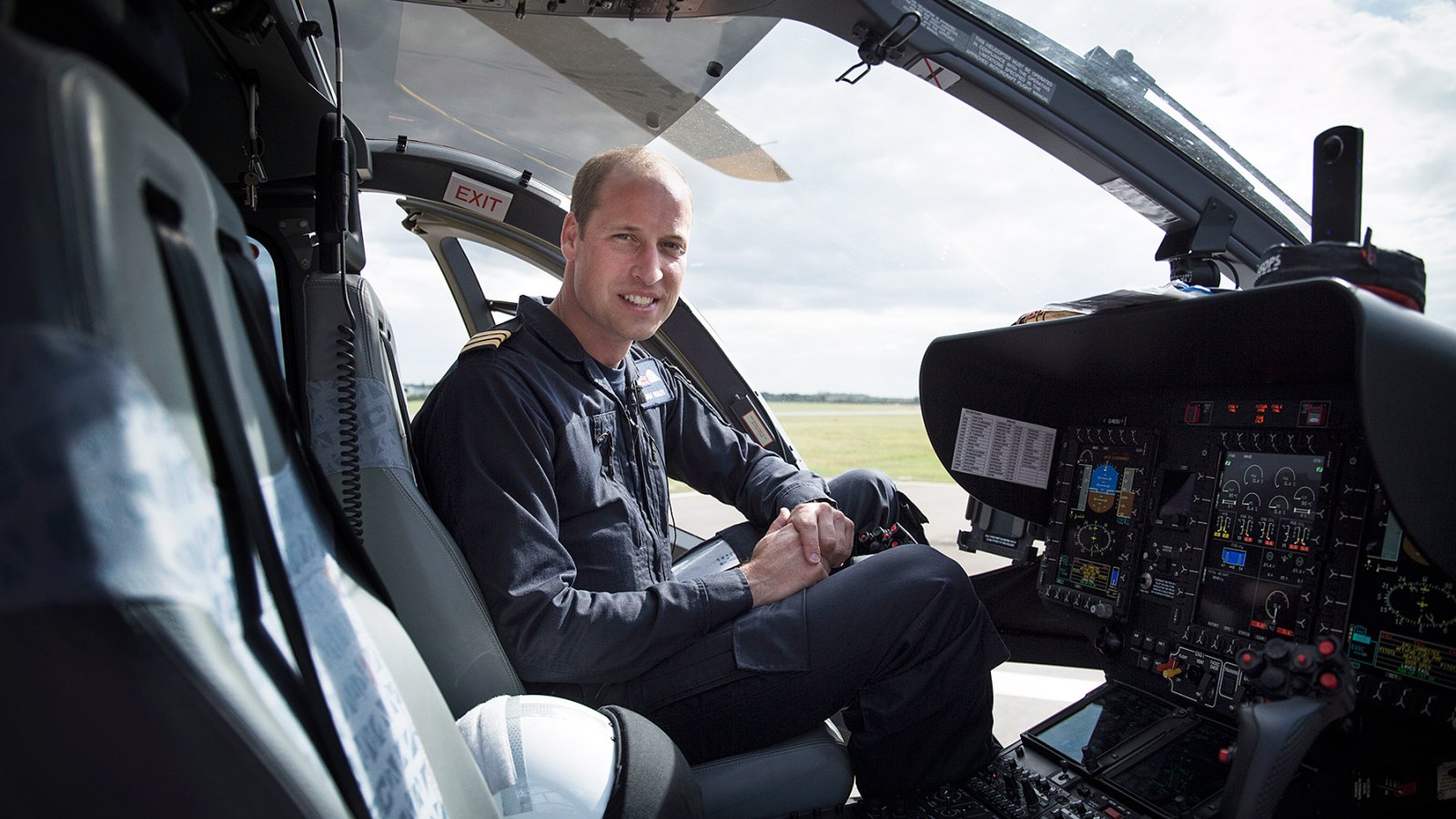 Prince William air ambulance helicopter