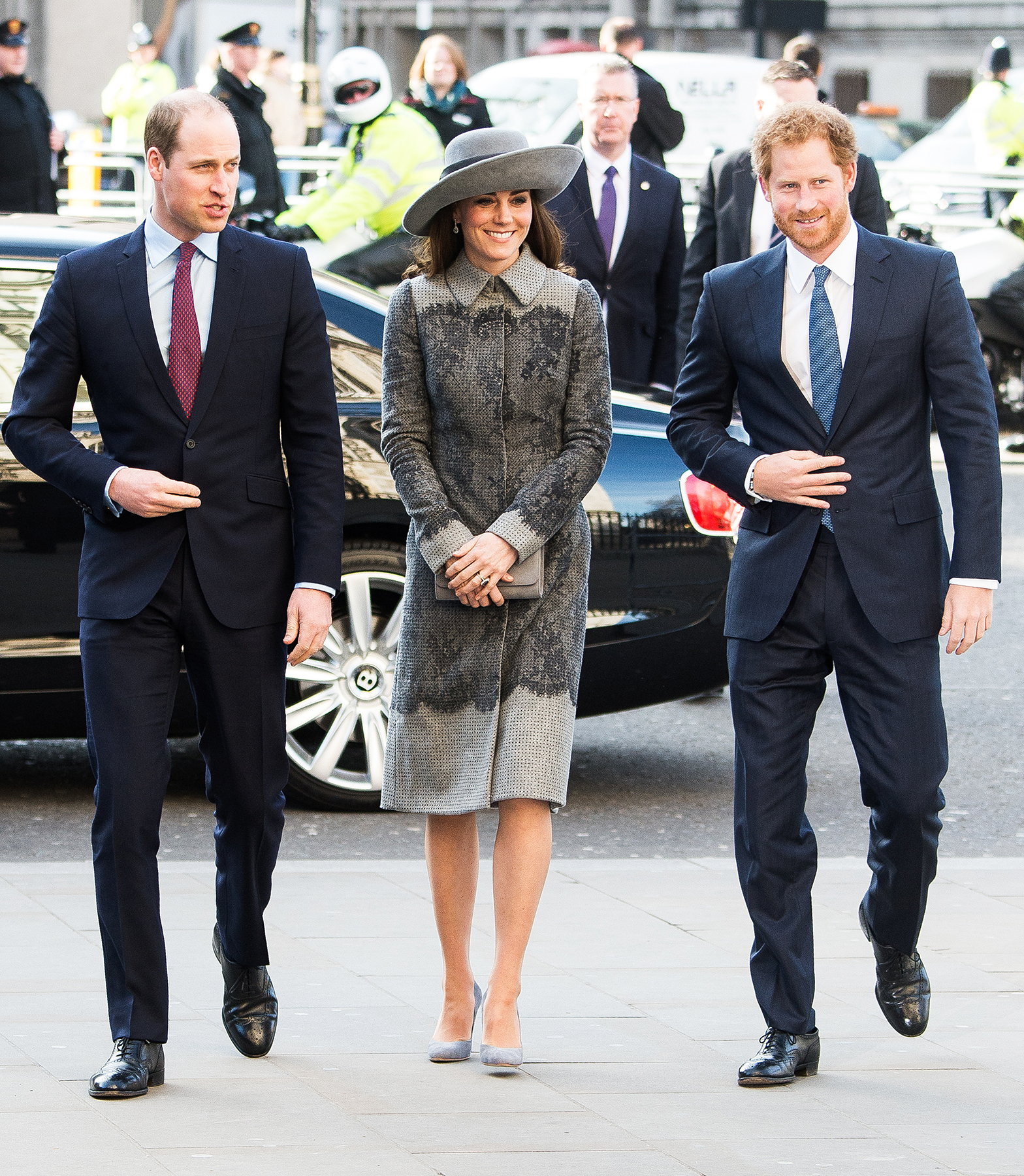 Prince William, Kate Middleton and Prince Harry