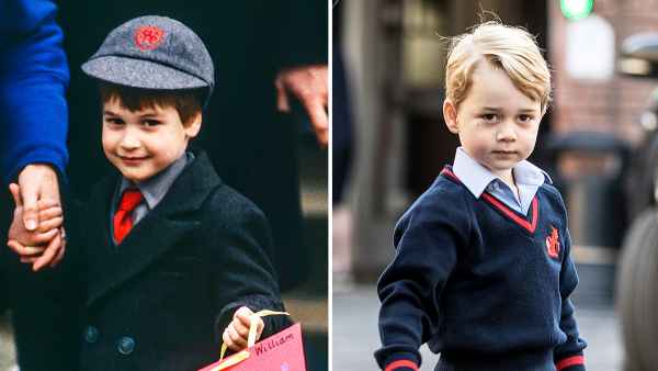 Prince William Prince George first day of school