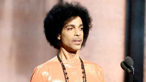 Prince speaks onstage during The 57th Annual GRAMMY Awards.