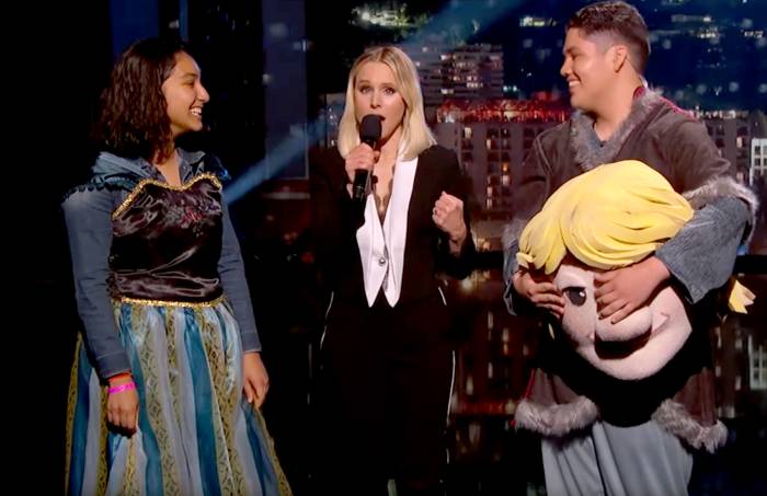 Kristen Bell helps a student pull off a ‘Frozen’-Themed Promposal