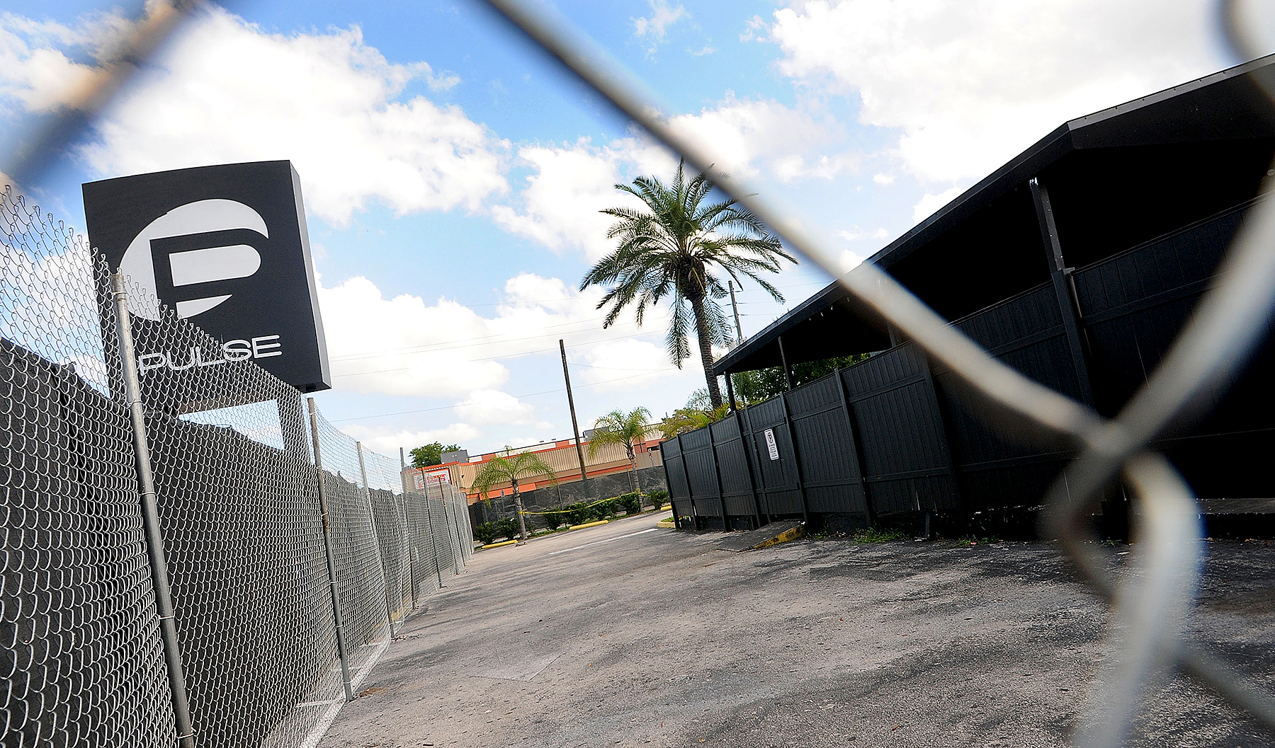 A view of the Pulse nightclub main entrance on June 21, 2016 in Orlando, Florida.