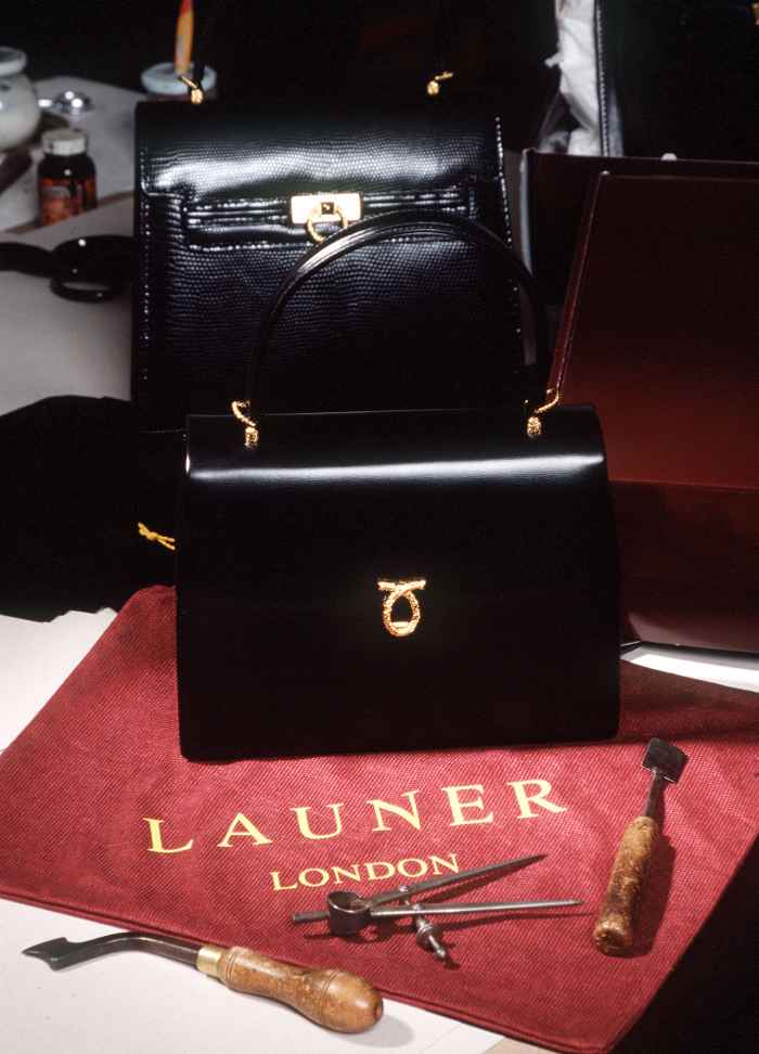 Launer Handbag Similar To Those Designed For The Queen.