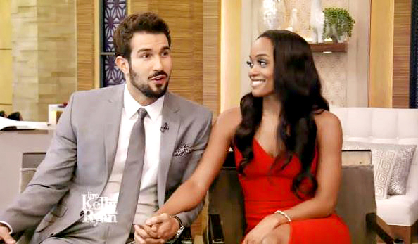 Rachel Lindsay and Bryan Abasolo Live with Kelly and Ryan