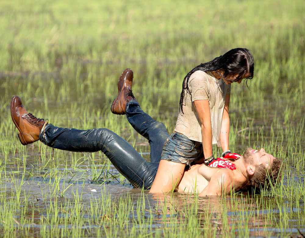 Raven and Nick Viall on the Bachelor