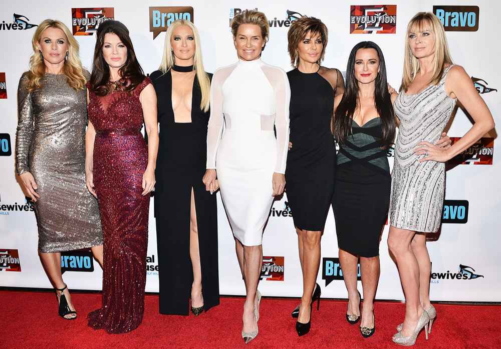 Kathryn Edwards, Lisa Vanderpump, Erika Girardi, Yolanda Foster, Lisa Rinna, Kyle Richards and Eileen Davidson