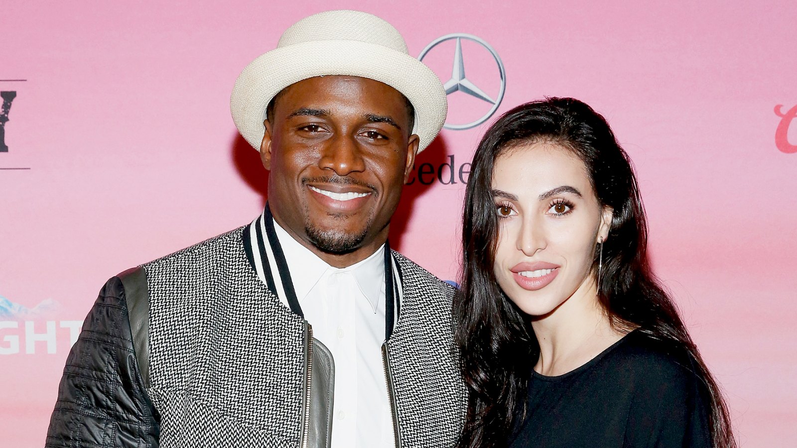 NFL player Reggie Bush (L) and Lilit Avagyan attend ESPN the Party at WestWorld of Scottsdale on January 30, 2015 in Scottsdale, Arizona.