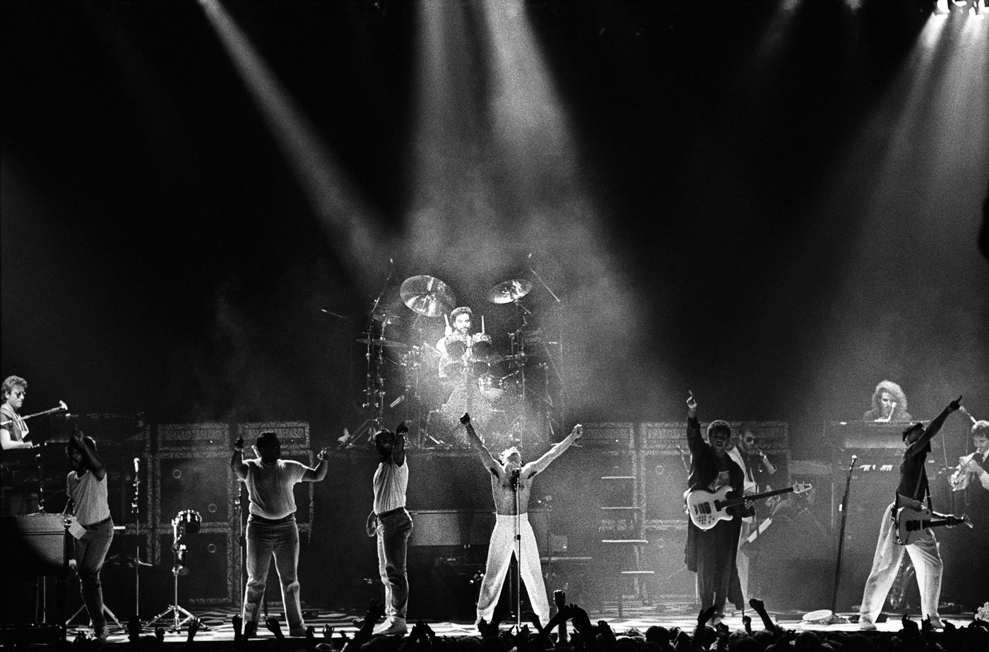 Prince performs with The Revolution in Rotterdam in 1986.