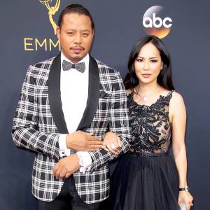 Terrence Howard and Mira Pak