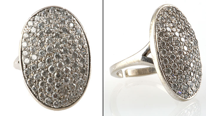 Our Oval Shape Ballerina Round Diamond Mosaic Ring is an absolute stun... |  TikTok