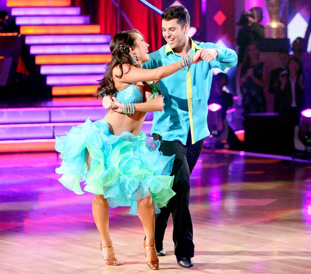 Cheryl Burke and Rob Kardashian on Dancing with the Stars.