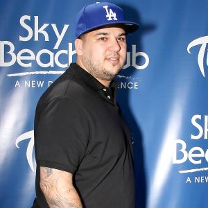 Rob Kardashian attends the Sky Beach Club at the Tropicana Las Vegas on May 28, 2016 in Las Vegas, Nevada.