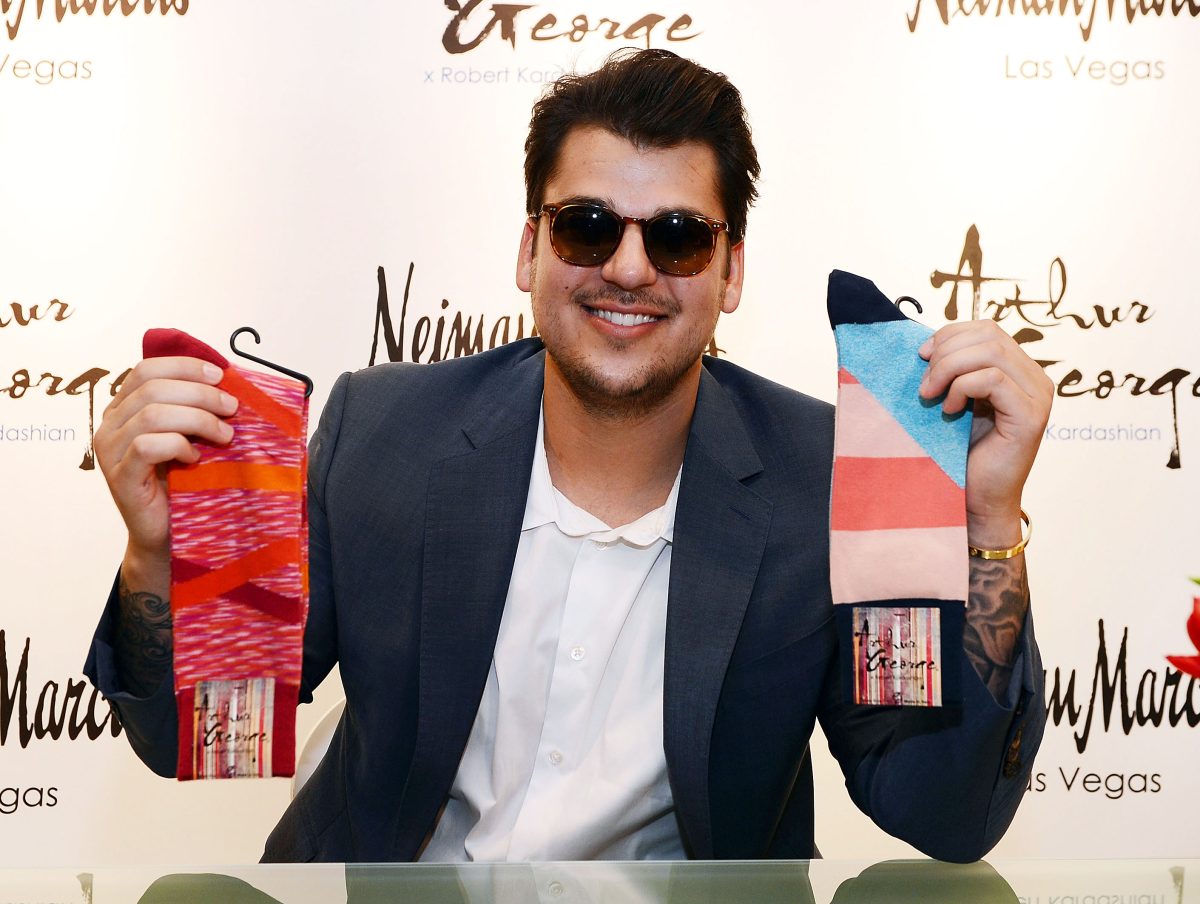 Rob Kardashian Blasted for ‘Thug Life’ Baby Socks | Us Weekly