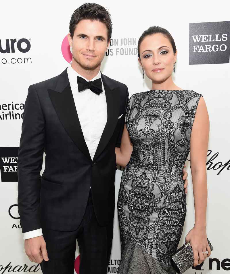 Robbie Amell and Italia Ricci