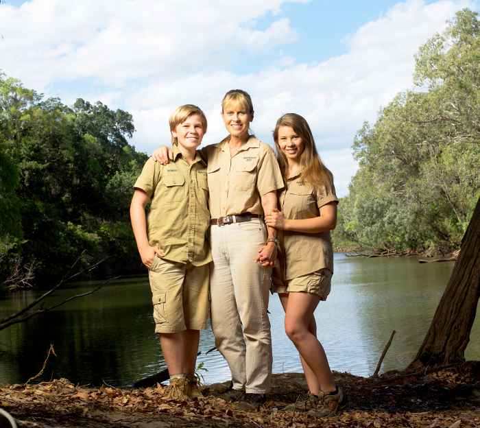 Robert Irwin, Terri Irwin and Bindi Irwin