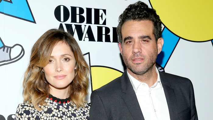 Rose Byrne and Bobby Cannavale attend at the 2017 Obie Awards at Webster Hall on May 22, 2017 in New York City.