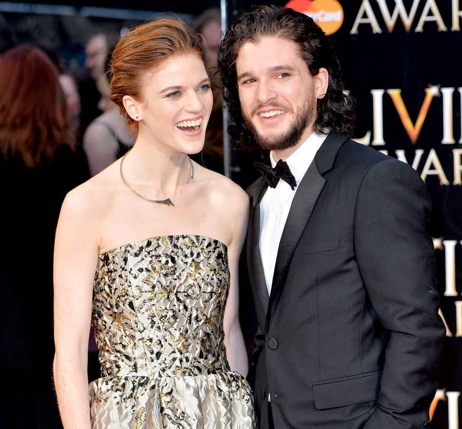 Kit Harington and Rose Leslie