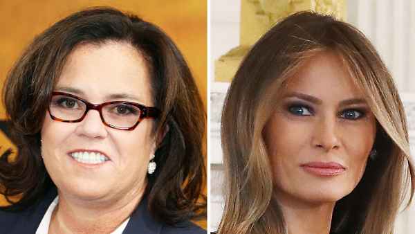 Rosie Tells Melania Trump to Take Her Son and 'Flee' Donald